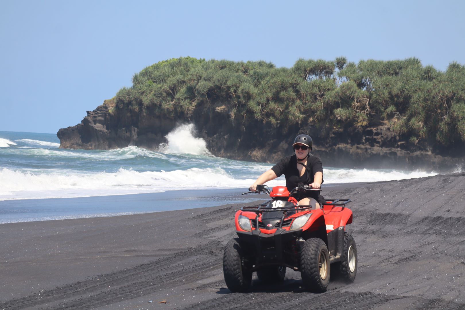 atv bali on the beach