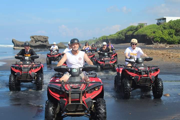 atv bali on the beach