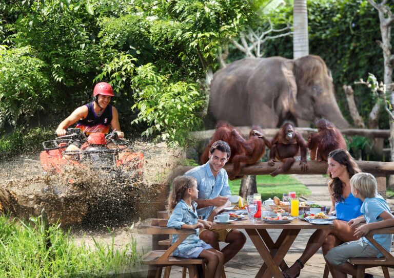 Bali Quad Bike and Orang Utan at Bali Zoo