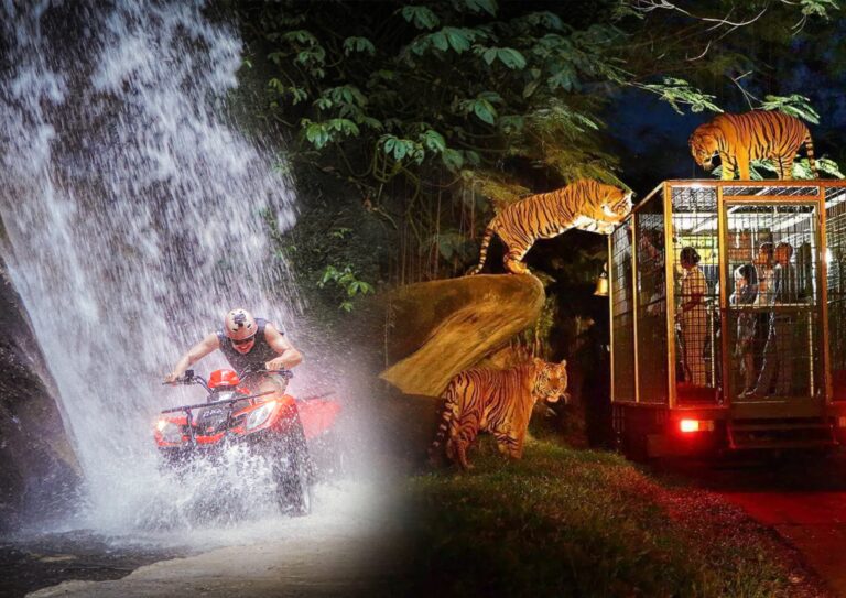 ubud quad biking Kuber Bali ATV night safari