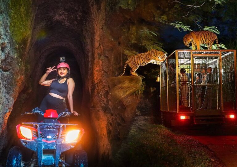 ubud quad biking Kuber Bali ATV night safari