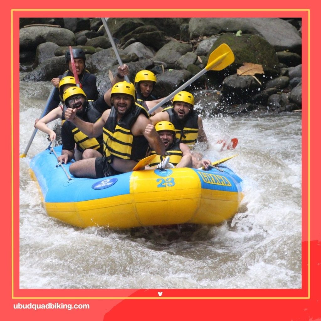 ayung river rafting Bali