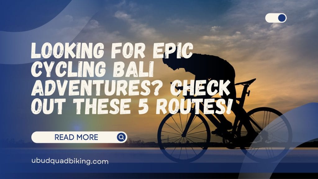 Cycling Bali