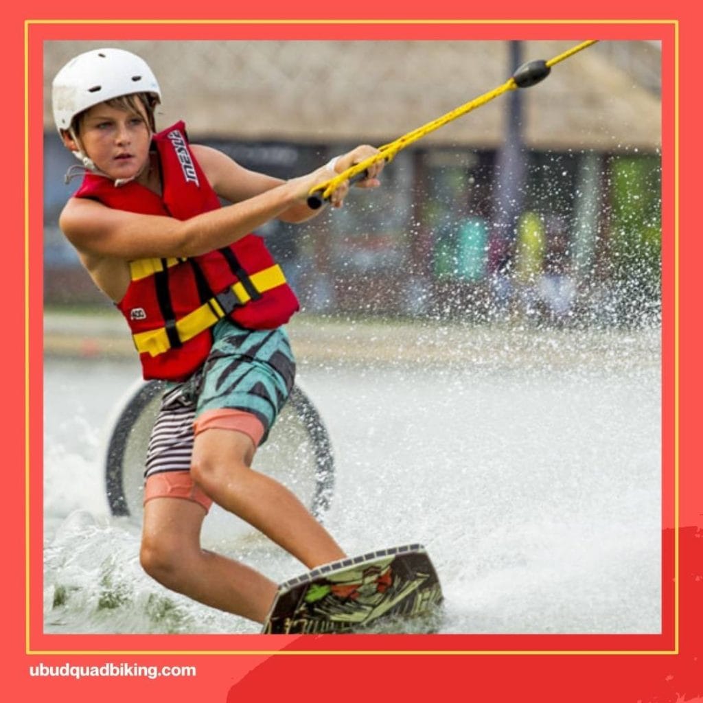 Skurfing at Bali Wake Park