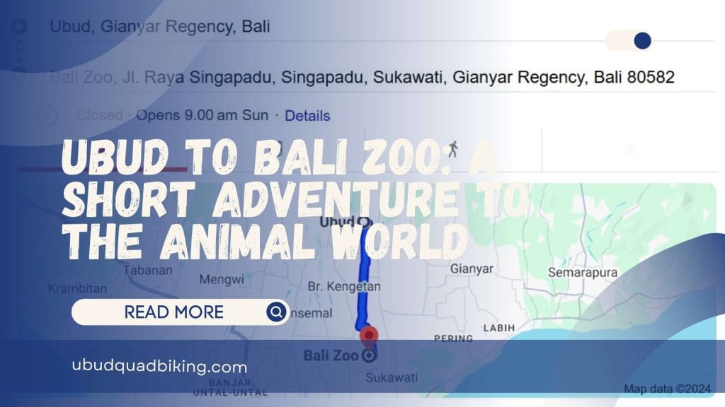 Ubud to Bali Zoo