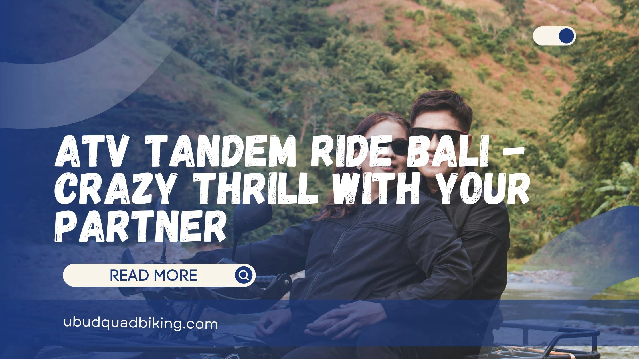 ATV Tandem Ride Bali