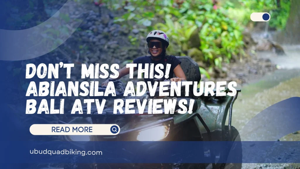 Abiansila Adventures Bali ATV Reviews
