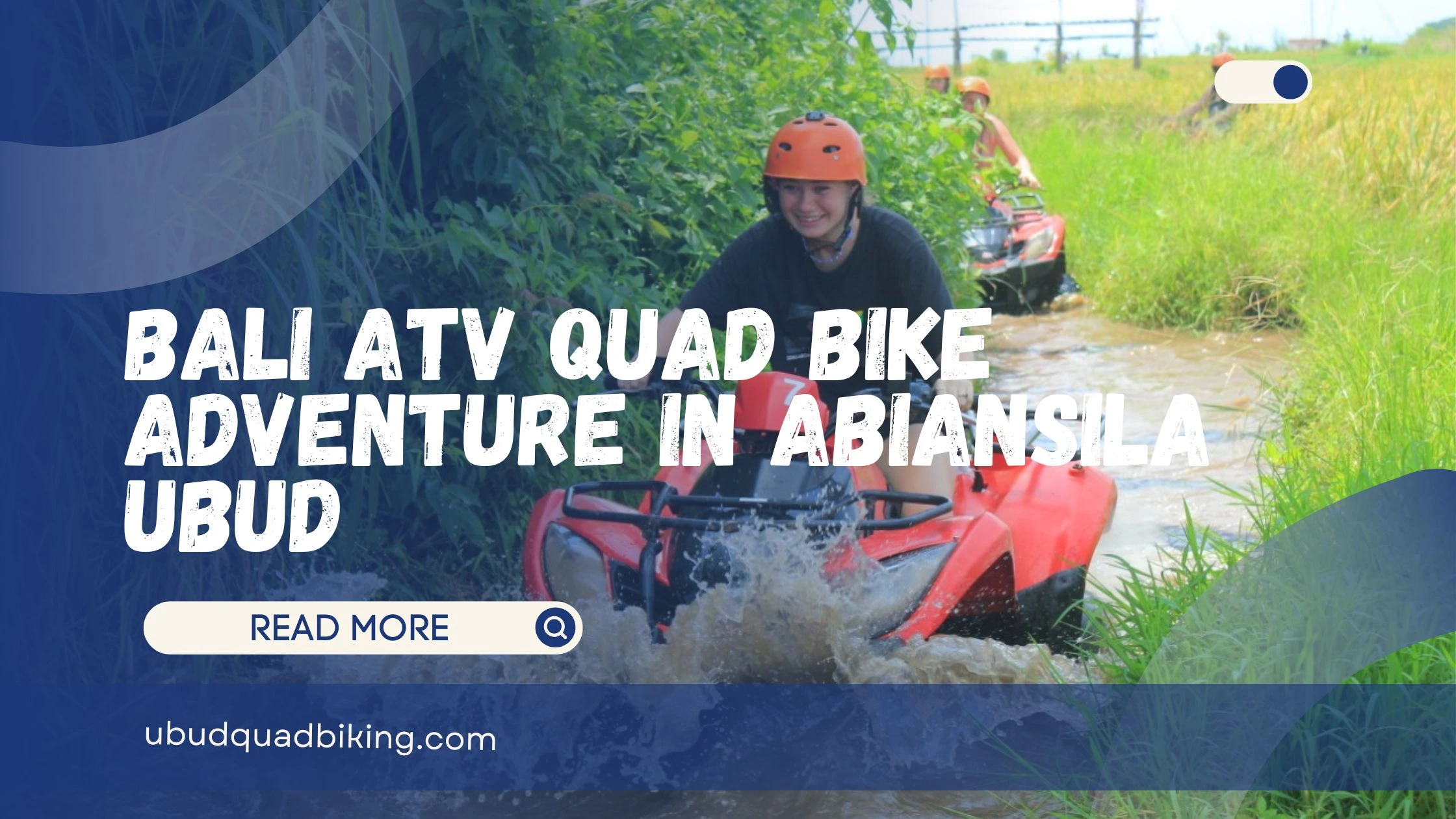 Bali ATV Quad Bike Adventure in Abiansila Ubud