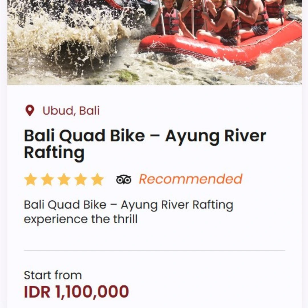 ATV and Tubing Bali