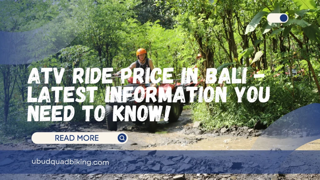 ATV Ride Price in Bali