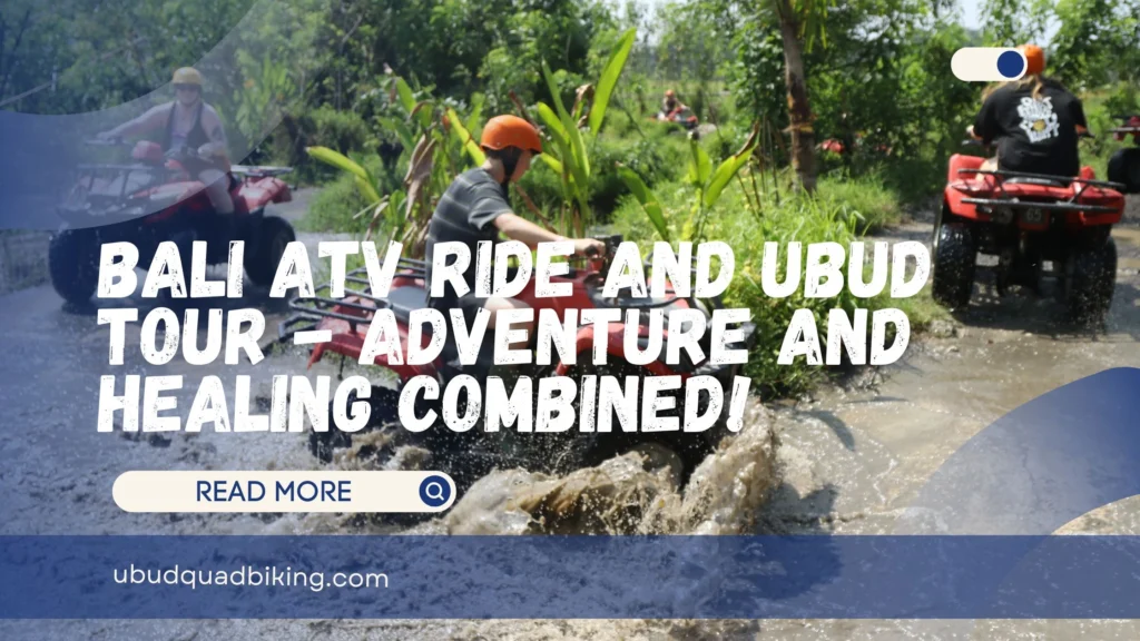 Bali ATV Ride and Ubud Tour