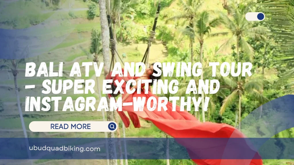 Bali ATV and Swing Tour