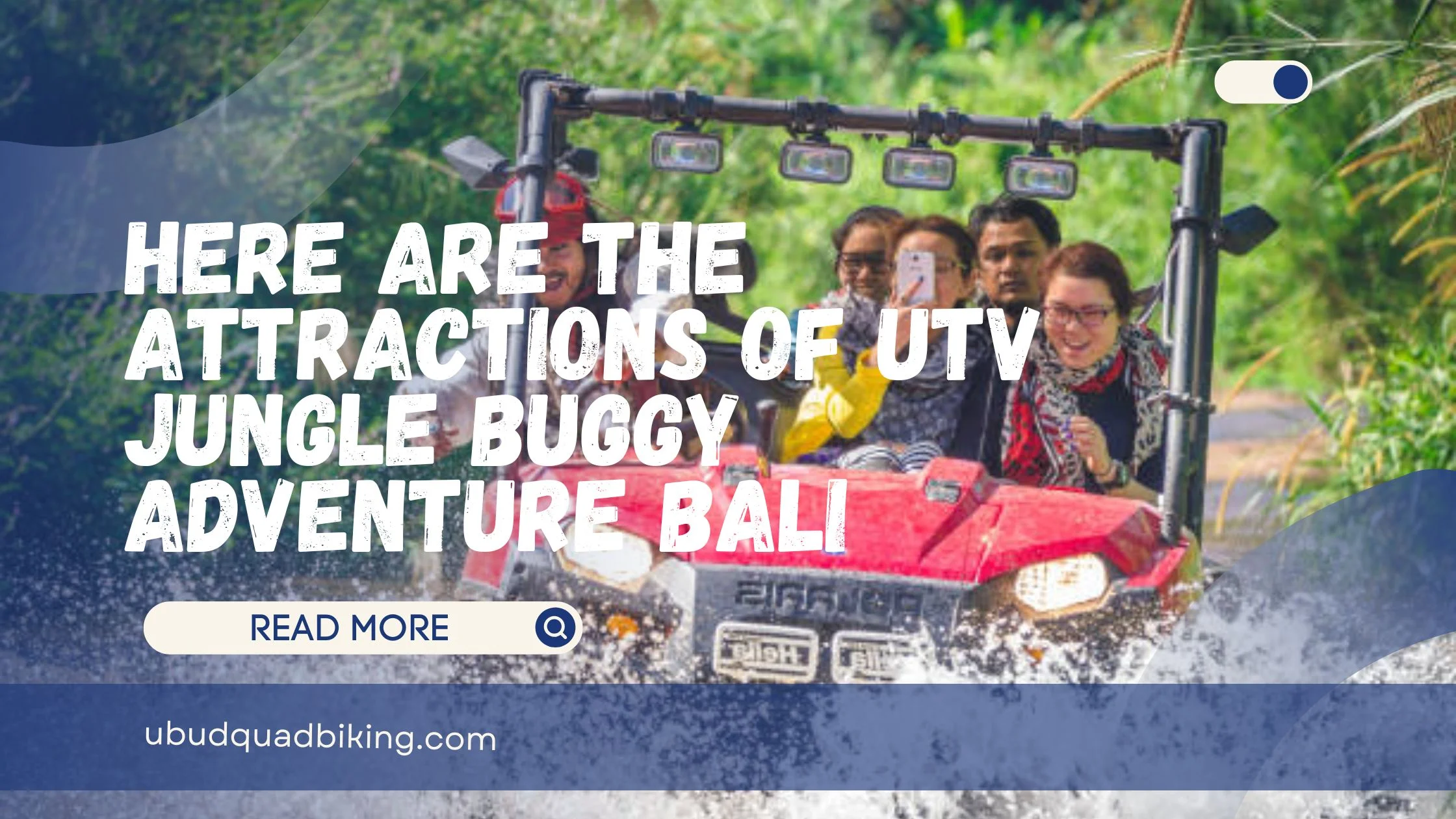 UTV Jungle Buggy Adventure Bali