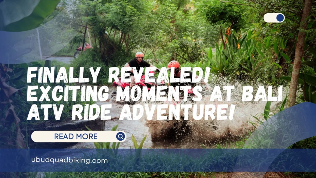 Bali ATV Ride Adventure