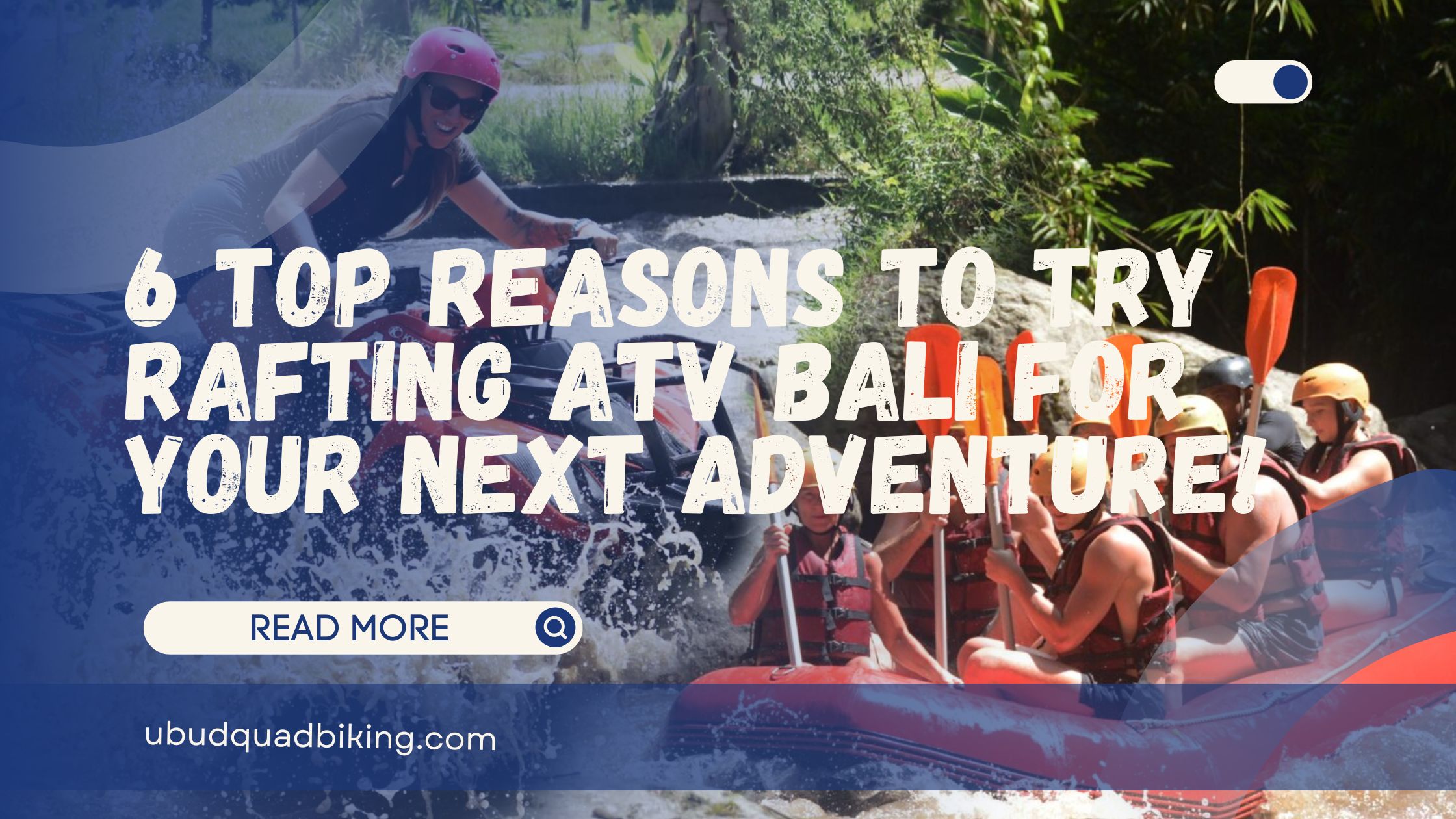 rafting atv bali