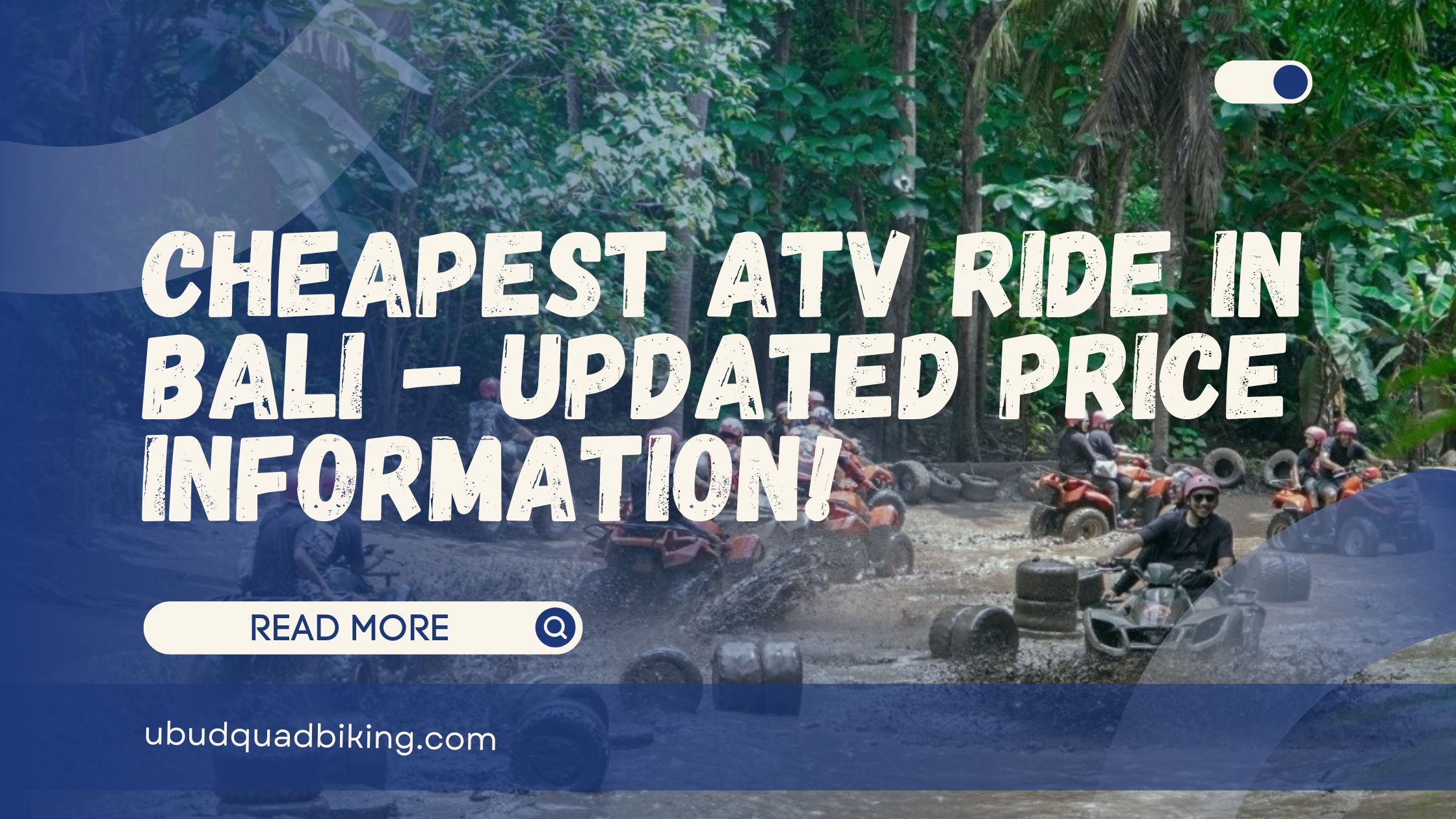 cheapest atv ride in bali