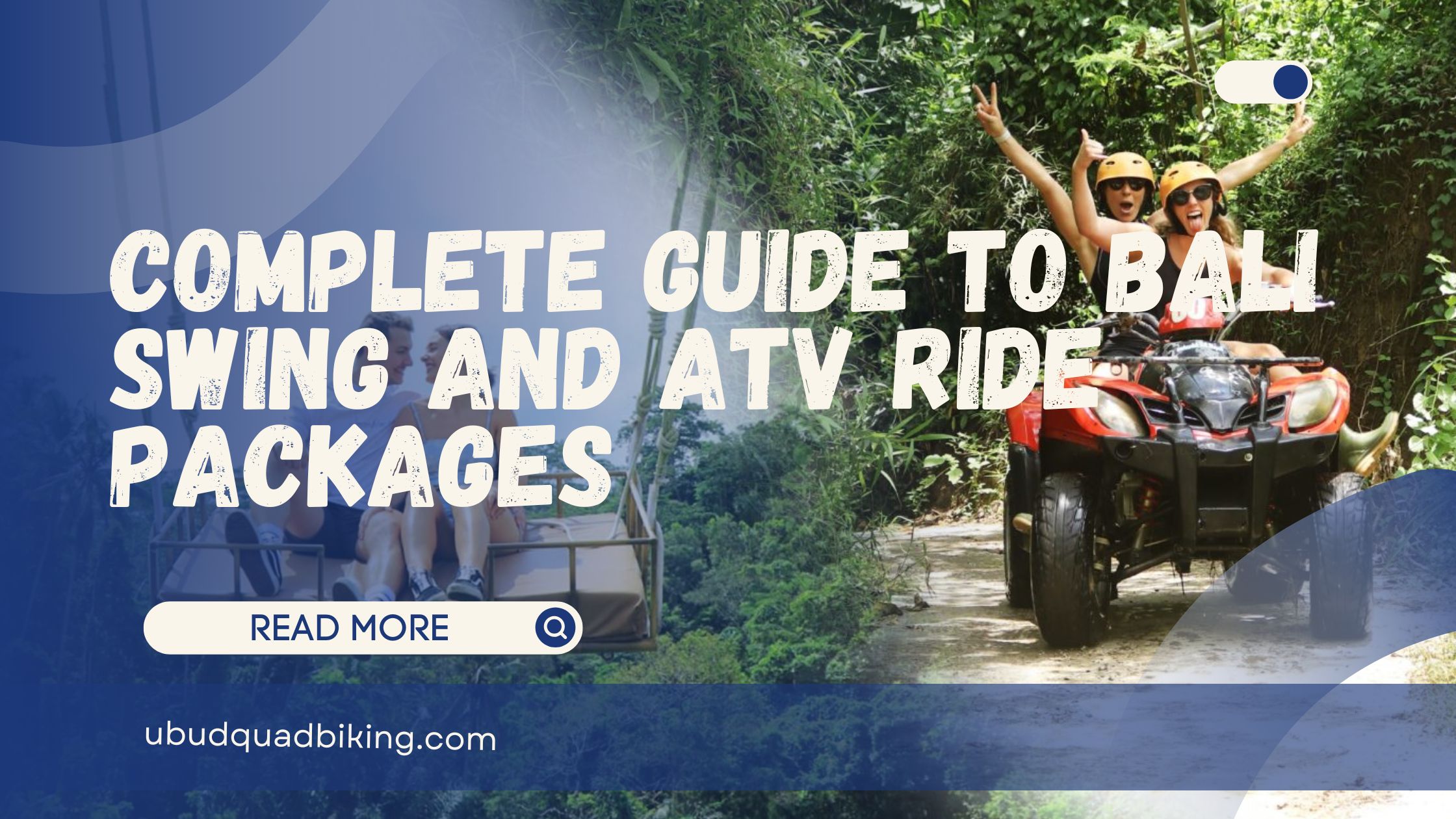 bali swing and atv ride