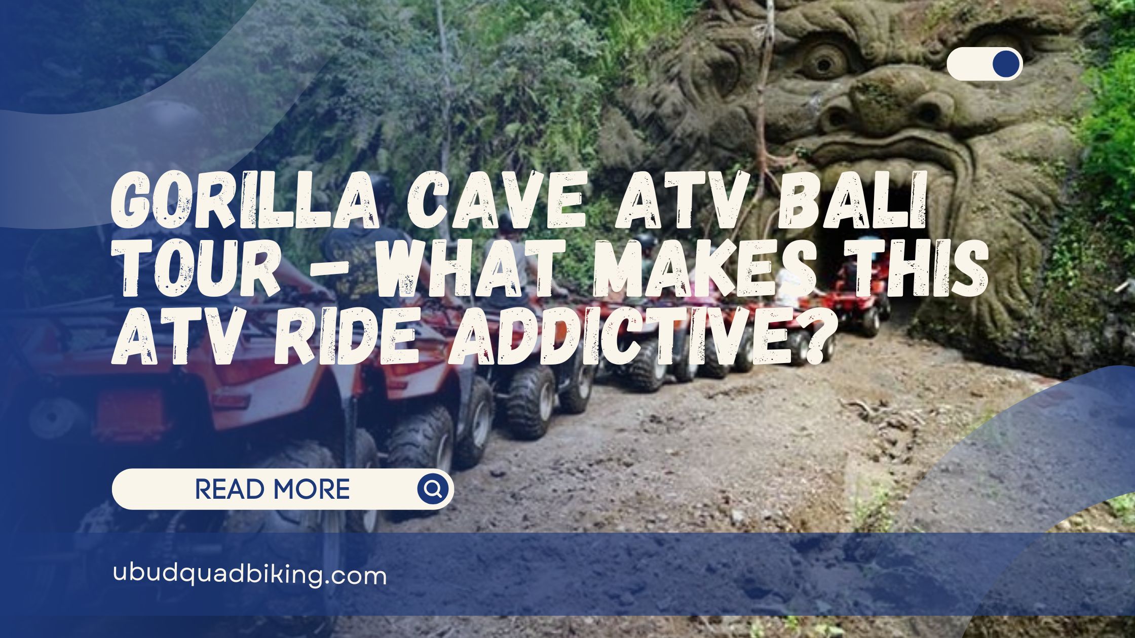 gorilla cave atv bali tour
