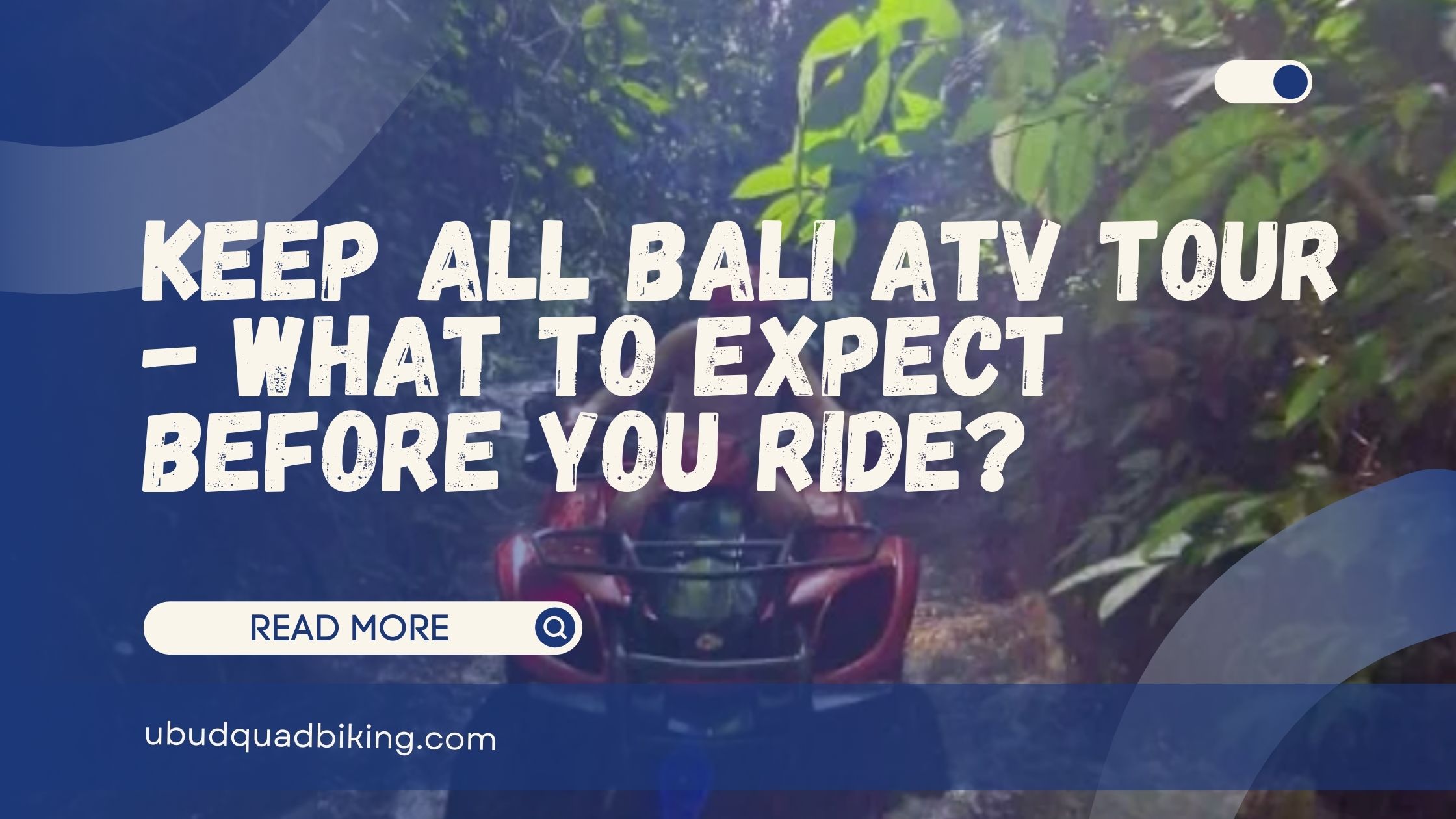 keep all bali atv tour