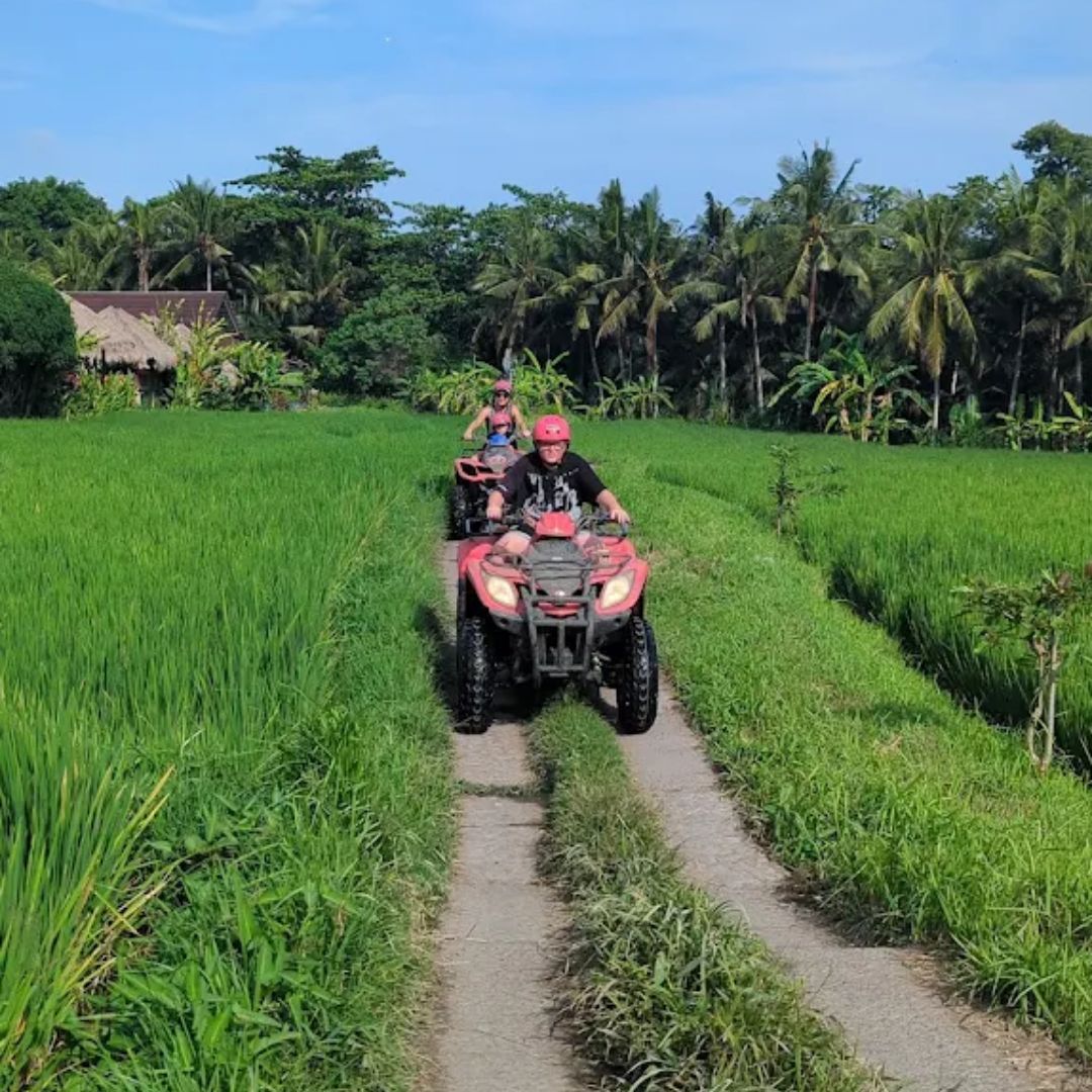 bali atv ride ubud village tour
