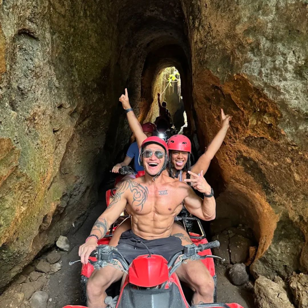 kuber atv bali tunnel ride
