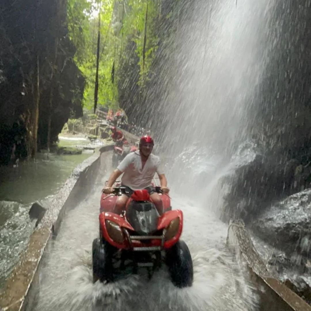 bali atv jungle waterfall