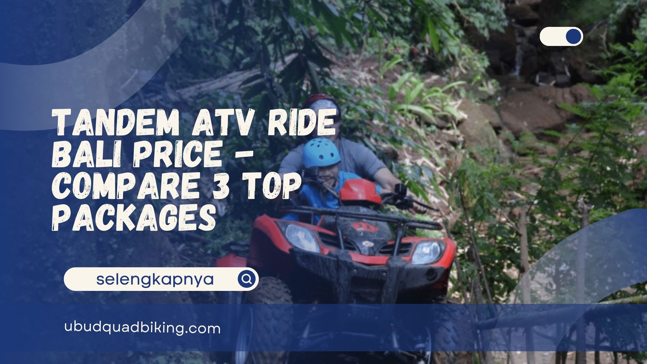 Tandem ATV Ride Bali Price