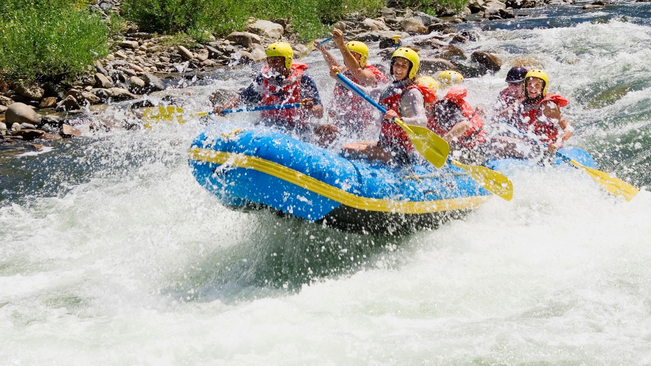 how long rafting in Bali