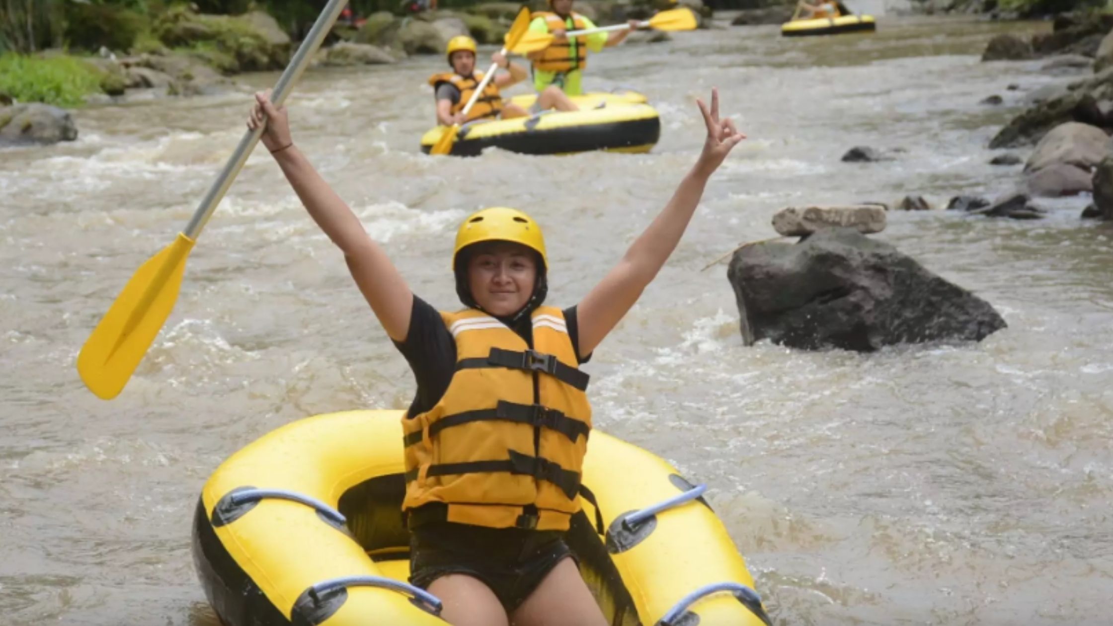 Bali tubing rafting ATV tour