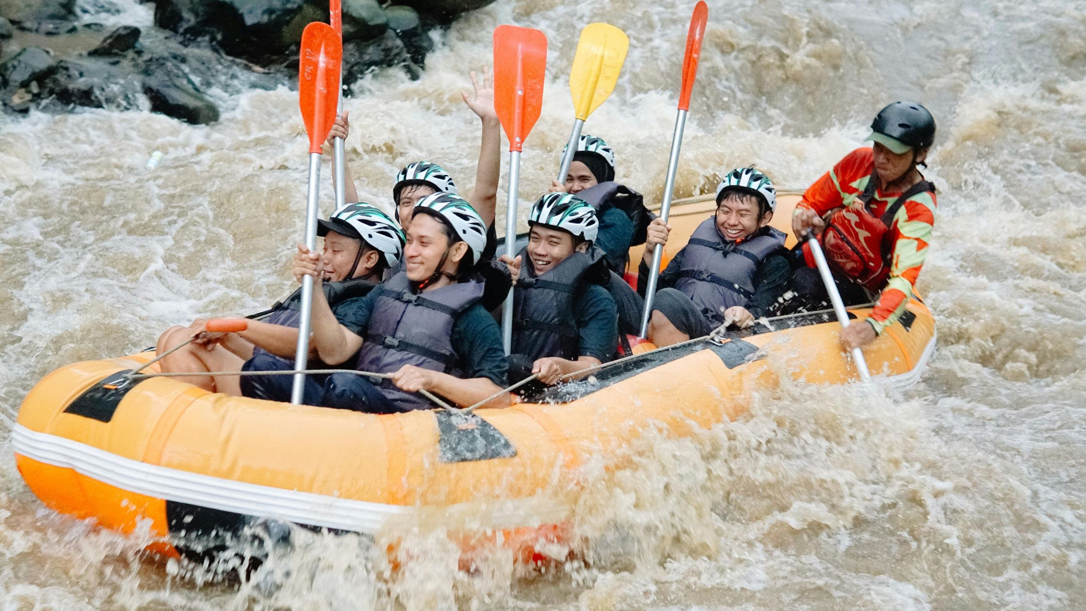 What if I fall out of the raft