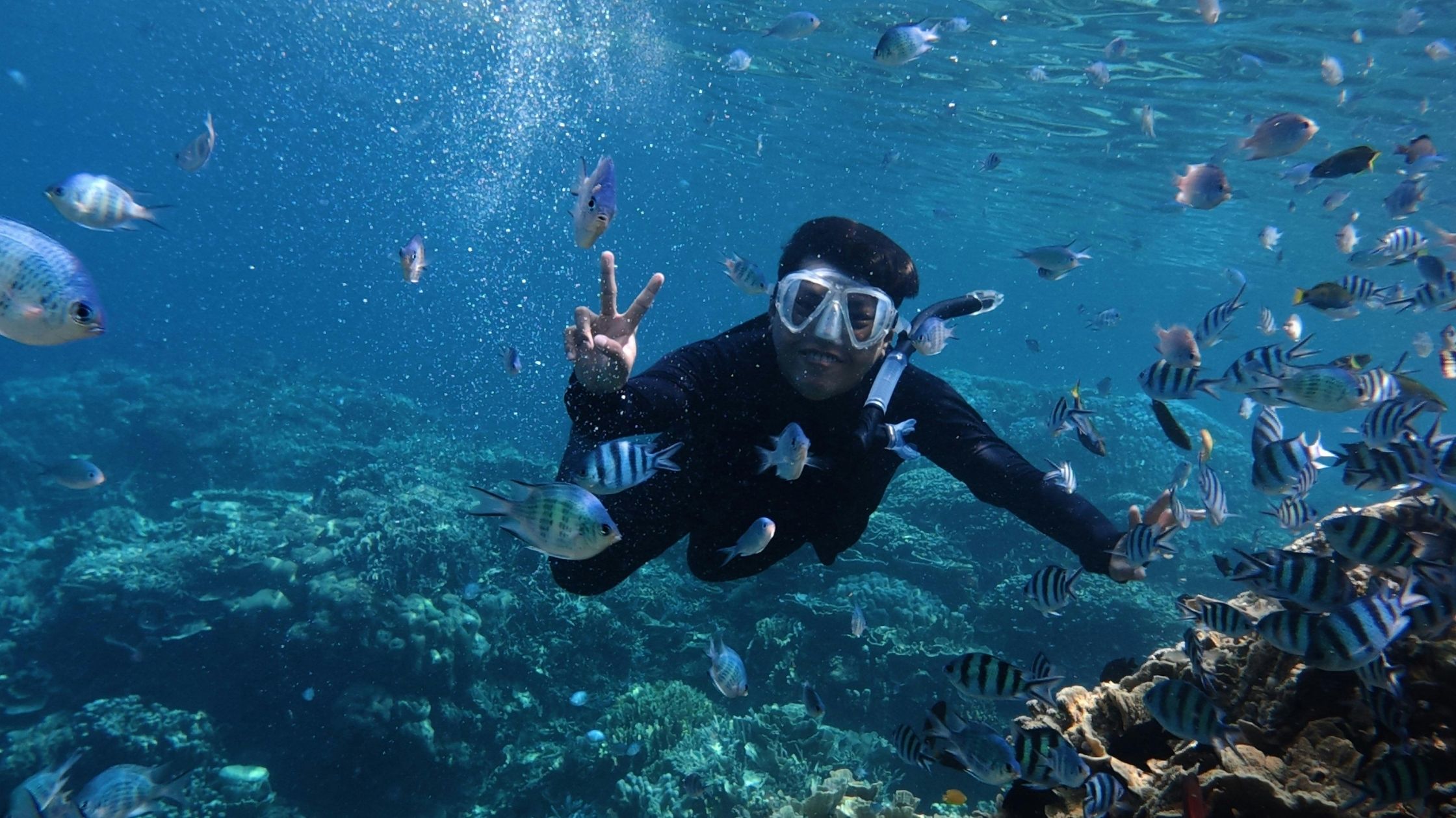 Is Bali known for snorkeling